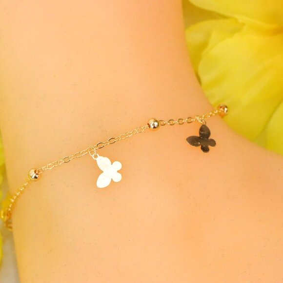 Minimalist Anklet, Sleek & Modern Design, Women’s Fashion, YC110218-A - Picture 5 of 10